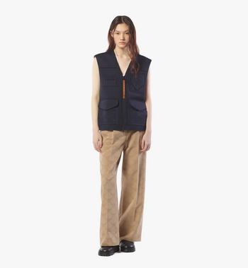 MCM Lauretos Wool Jacquard Pants En oferta