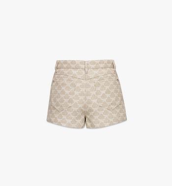 MCM Lauretos Denim Jacquard Shorts Gran oferta