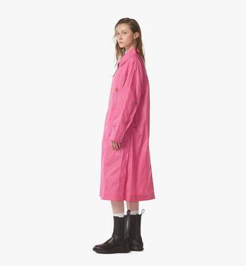 MCM Oversized Coat in Crushed Nylon Descuento