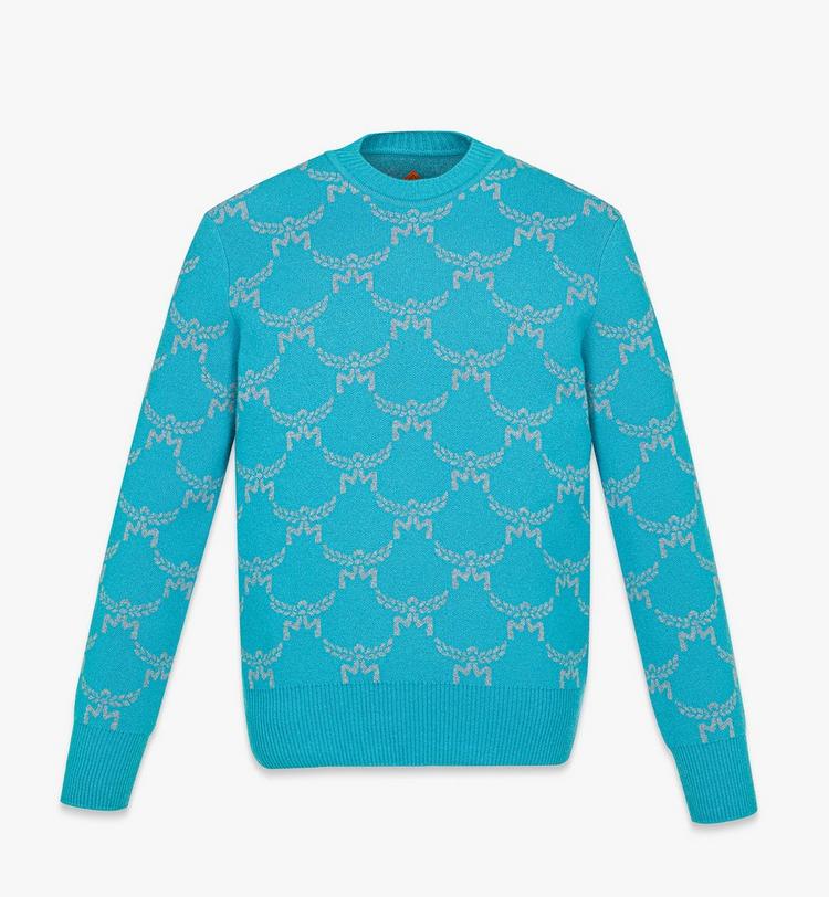 MCM Lauretos Sweater in Wool and Recycled Cashmere Tienda