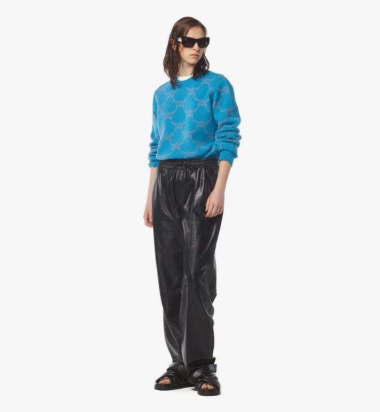 MCM Lauretos Sweater in Wool and Recycled Cashmere Tienda