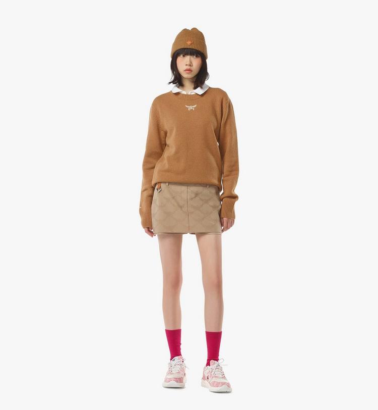 MCM Laurel Sweater in Wool and Recycled Cashmere Liquidación