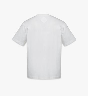 MCM Monogram Patch Pocket T-Shirt in Organic Cotton Rebajas online