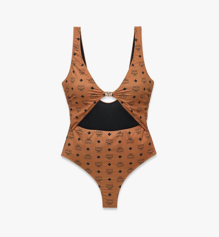 MCM Monogram Print Swimsuit Oferta especial de fábrica