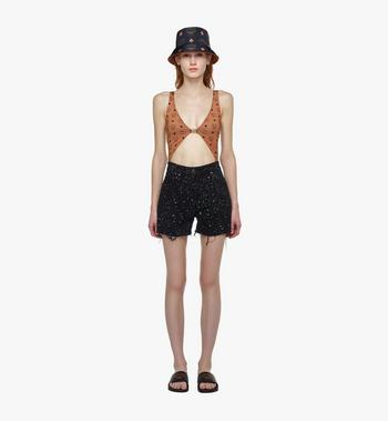MCM Monogram Print Swimsuit Oferta especial de fábrica