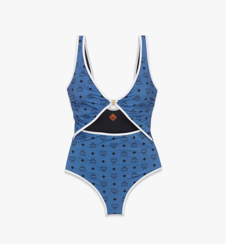 MCM Monogram Print Swimsuit Promoción trimestral