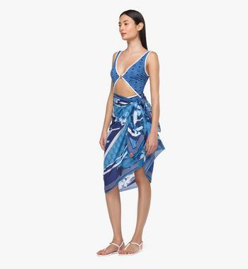 MCM Monogram Print Swimsuit Promoción trimestral