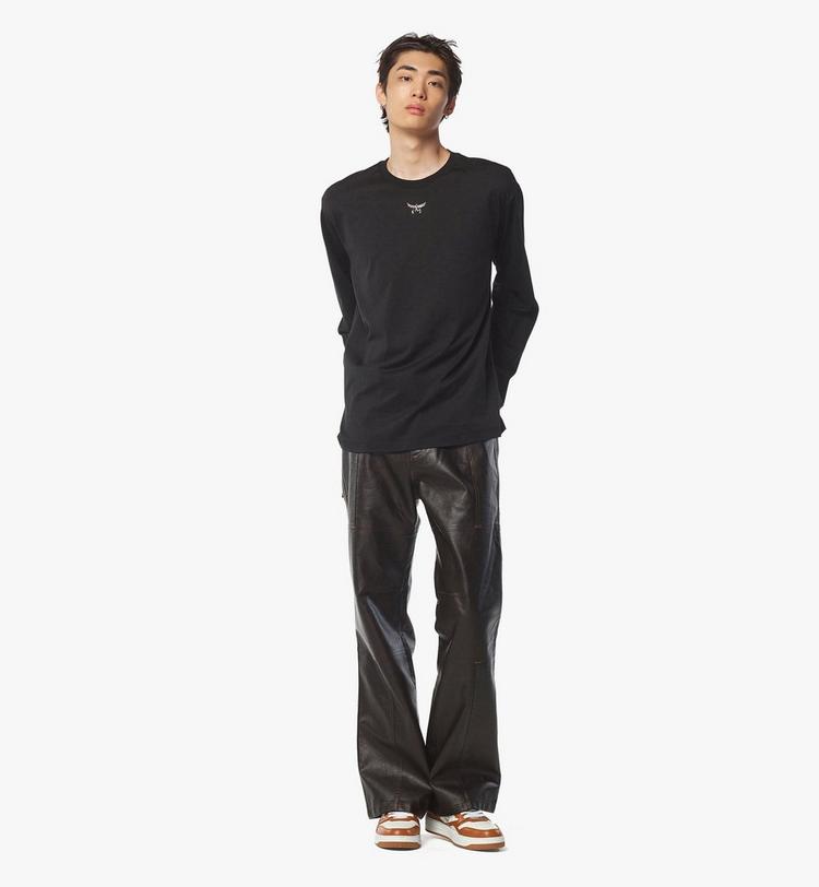 MCM Essential Laurel Logo Shirt in Organic Cotton Ahorra y exporta