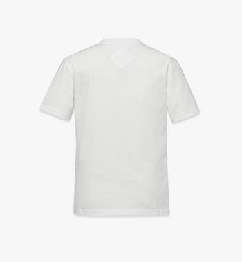 MCM Logo Print T-Shirt in Organic Cotton Oferta exclusiva