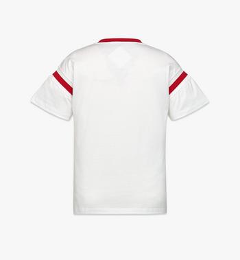 MCM Palm Logo T-Shirt in Organic Cotton Rebajas de fin de temporada