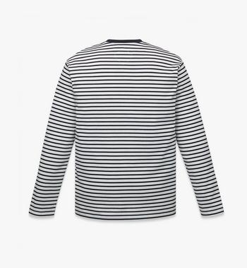 MCM Logo Stripe Long Sleeve T-Shirt Precio ultrabajo