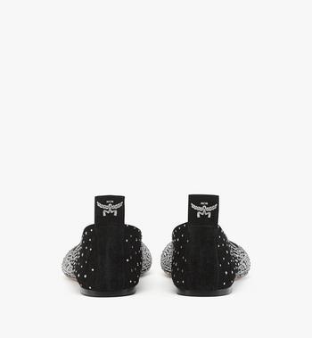 MCM Ballerina Shoes in Gradation Crystal Suede Outlet online