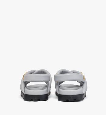 MCM Cross Sandals in Lamb Leather Rebajas