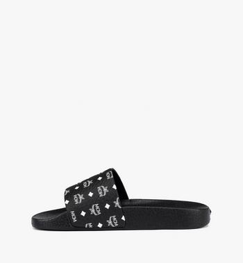 MCM Monogram Print Rubber Slides Venta caliente