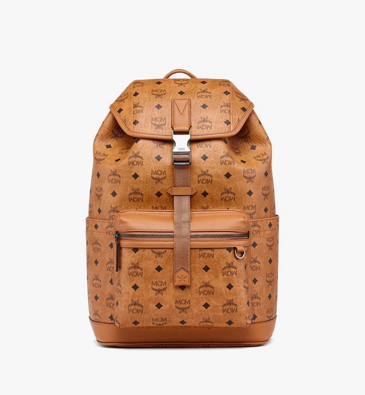 MCM Brandenburg Backpack in Visetos Liquidación