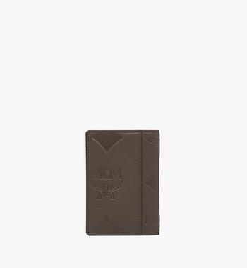 MCM Aren Bifold Card Wallet in Maxi Monogram Leather Envío gratis