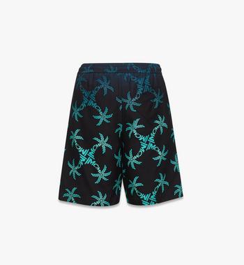 MCM Palm Monogram Print Shorts COMPRAR AHORA
