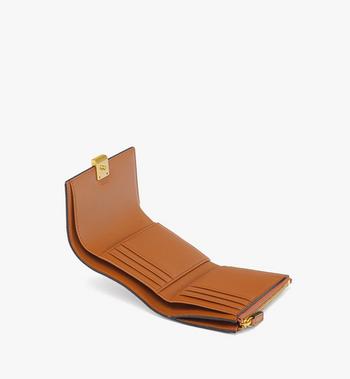 MCM Aren Trifold Wallet in Visetos Promoción trimestral