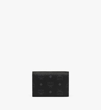 MCM Aren Trifold Wallet in Visetos Grandes descuentos