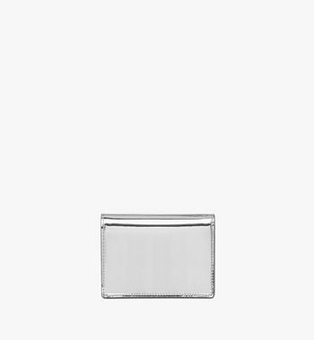 MCM Diamond Wallet in Metallic Mirror Leather Liquidación