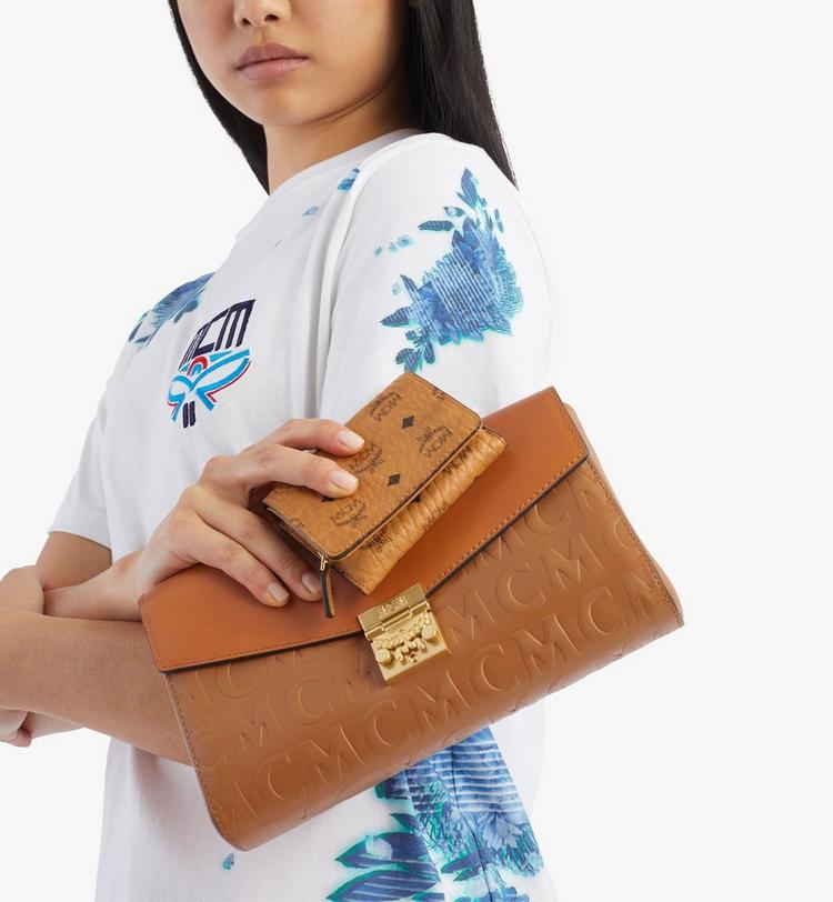 MCM Trifold Wallet in Visetos Original Ahorra y exporta