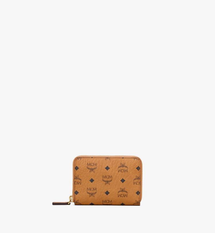 MCM Zip Wallet in Visetos Precios de Black Friday