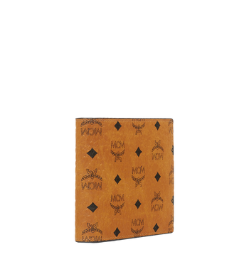 MCM Bifold Wallet w/ Coin Pocket in Visetos Libre de impuestos