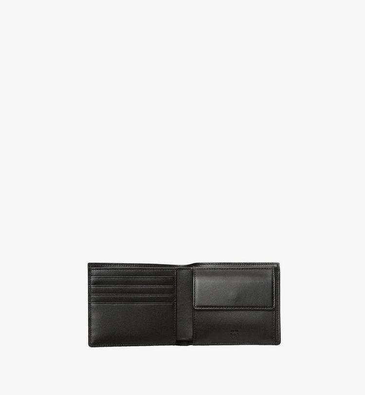 MCM Bifold Wallet w/ Coin Pocket in Visetos Descuentos del mes