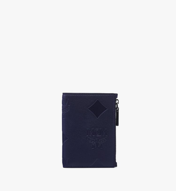 MCM Aren Snap Wallet in Maxi Monogram Leather Última moda