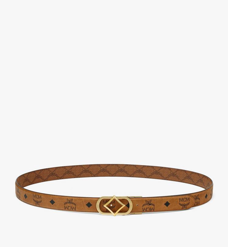 MCM Diamond Buckle Reversible Monogram Belt Rebajas