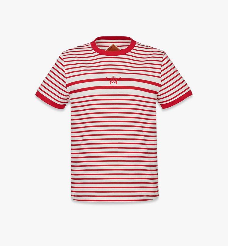 MCM Logo Stripe T-Shirt Ventas relámpago