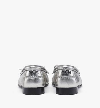 MCM Moccasin in Metallic Calf Leather Rebajas online