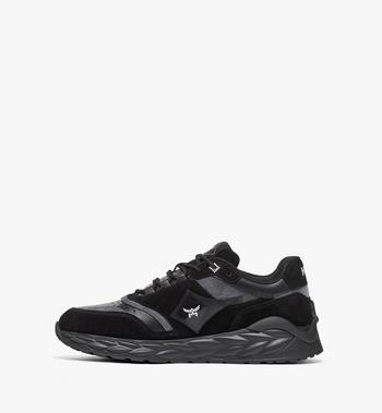 MCM Skywander Lo Sneakers in Calf Suede and Leather Oferta especial