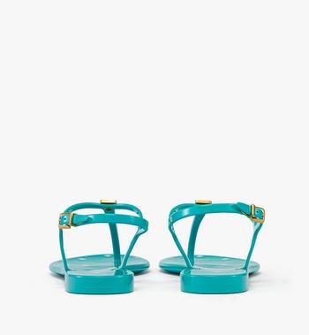 MCM Monogram Jelly Sandals Oferta especial de fábrica