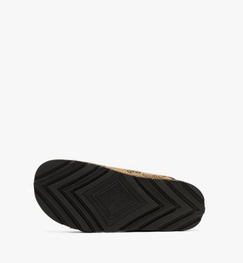 MCM Sandals in Lauretos Raffia Jacquard Solo queda un día