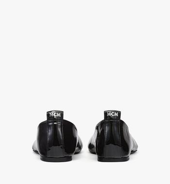 MCM Ballerina Shoes in Patent Lamb Leather En oferta