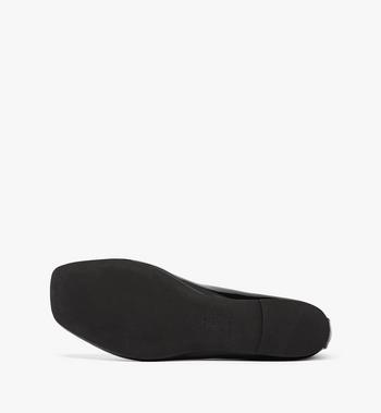 MCM Ballerina Shoes in Patent Lamb Leather En oferta