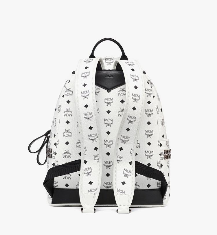 MCM Stark Side Studs Backpack in Visetos Outlet