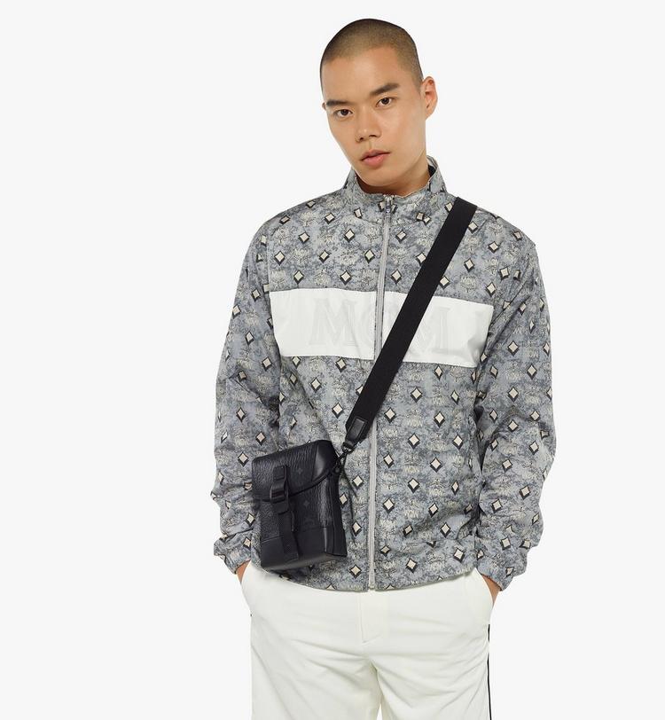 MCM Aren N/S Crossbody in Visetos Venta caliente