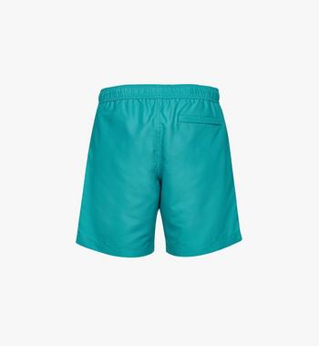 MCM Logo Print Swim Trunks Grandes descuentos