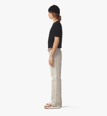 MCM Silket Logo T-Shirt w/ Zip Pocket Tienda de fábrica