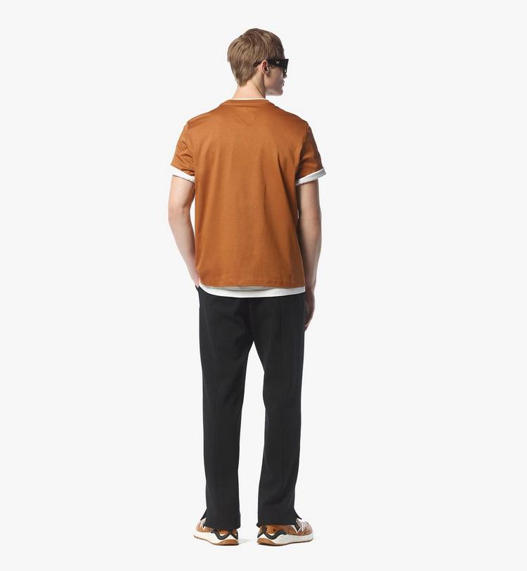 MCM Silket Logo T-Shirt w/ Zip Pocket Limitado a 3 días