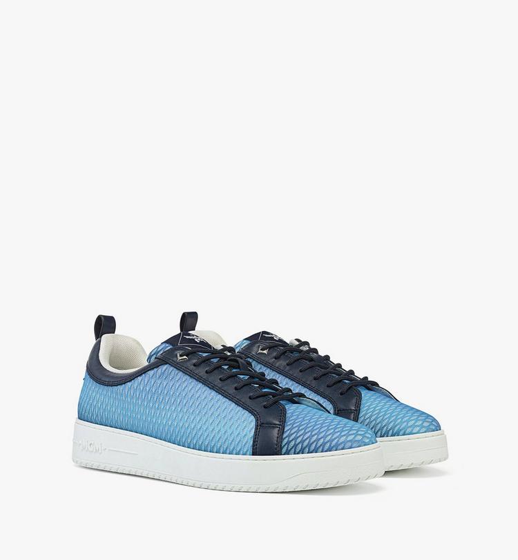 MCM Neo Terrain Lo Sneakers in Gradation Mesh and Calf Leather Precios de Black Friday