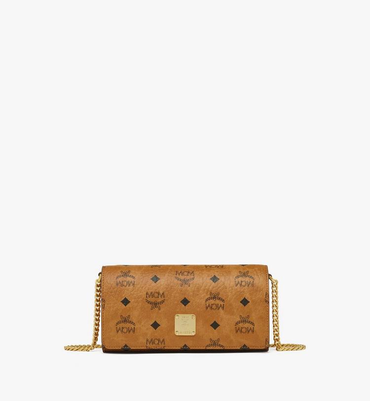 MCM Aren Shoulder Bag in Visetos Oferta exclusiva