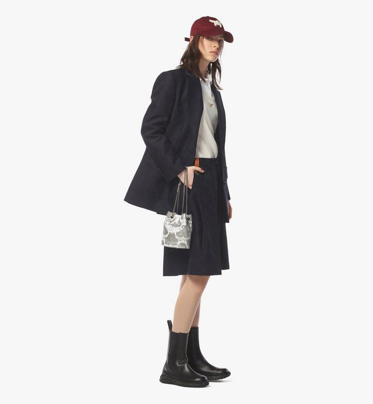 MCM Himmel Bucket Bag in Sequin Monogram Leather Rebajas de fin de temporada