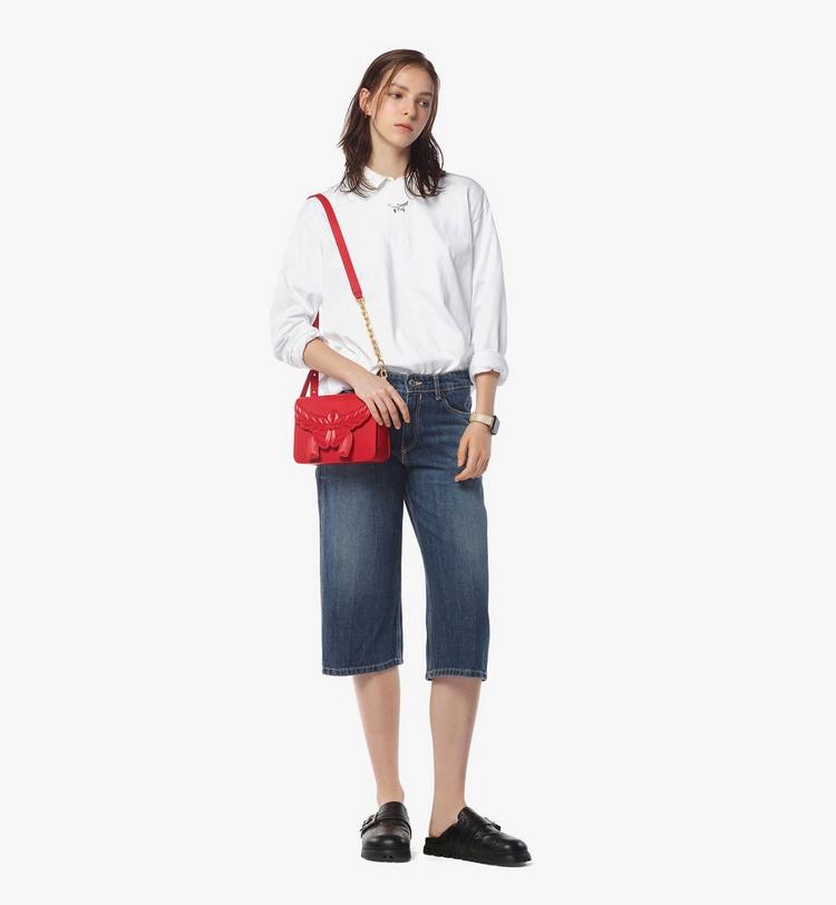 MCM Himmel Laurel Crossbody in Calf Leather 2025