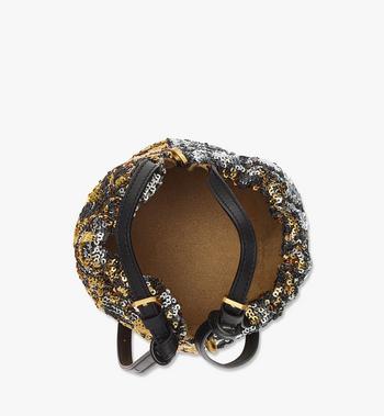MCM Himmel Sequin Drawstring Bag Outlet