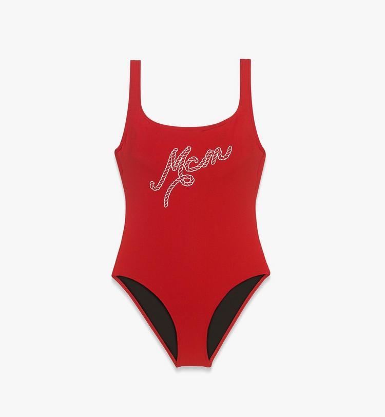 MCM Logo Print Swimsuit Los más vendidos