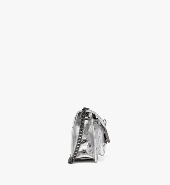 MCM Travia Quilted Shoulder Bag in Crash Calf Leather Rebajas online