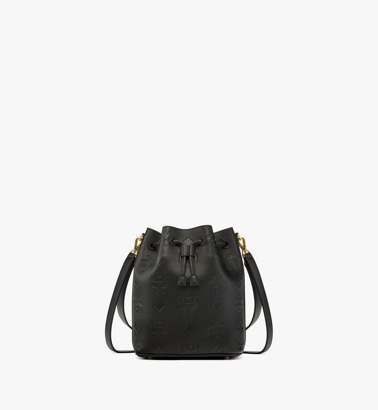 MCM Dessau Drawstring In Embossed Monogram Leather Oferta especial
